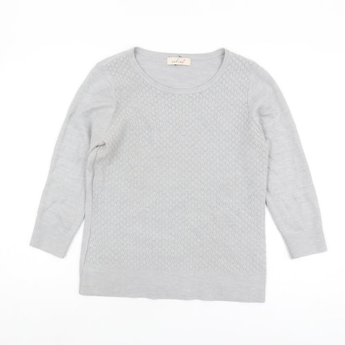 Marks and Spencer Women's Grey Pullover Jumper Size 10