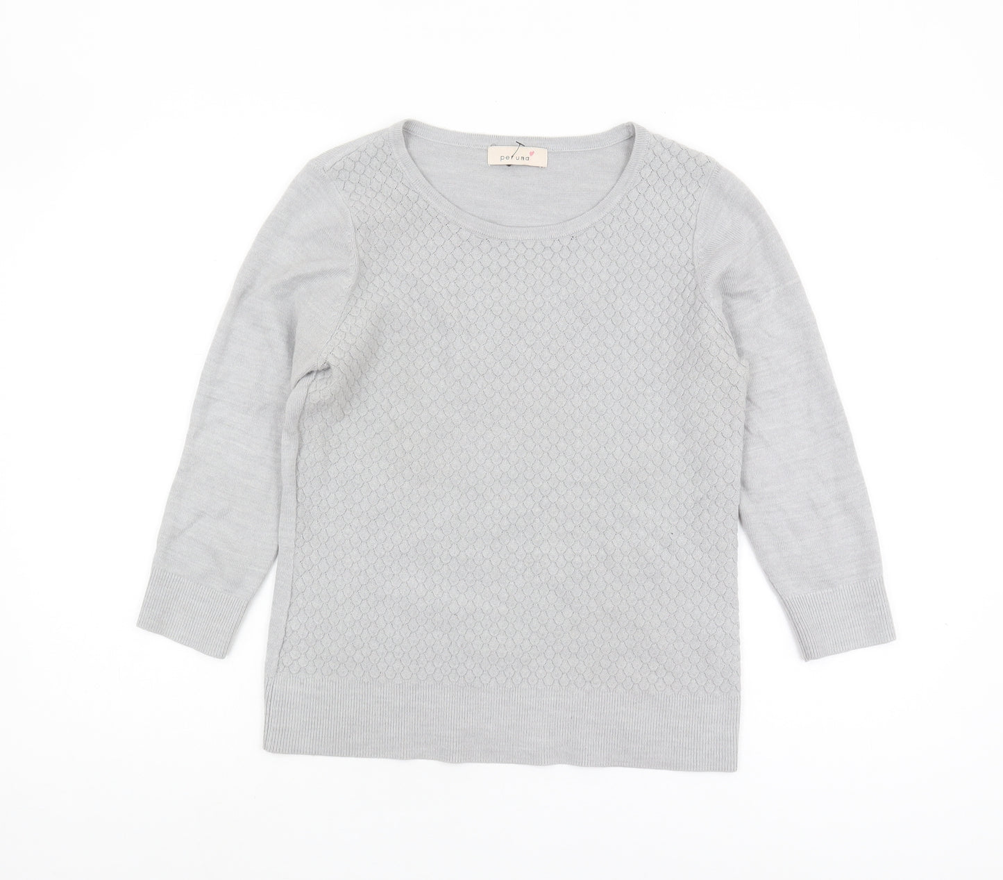 Marks and Spencer Women's Grey Pullover Jumper Size 10