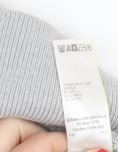 Marks and Spencer Women's Grey Pullover Jumper Size 10