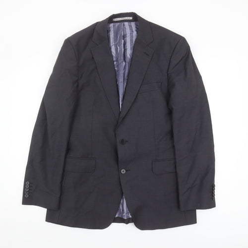 Alexandre Savile Row Men's Grey Suit Jacket 40 Regular