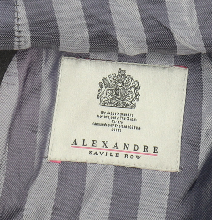 Alexandre Savile Row Men's Grey Suit Jacket 40 Regular