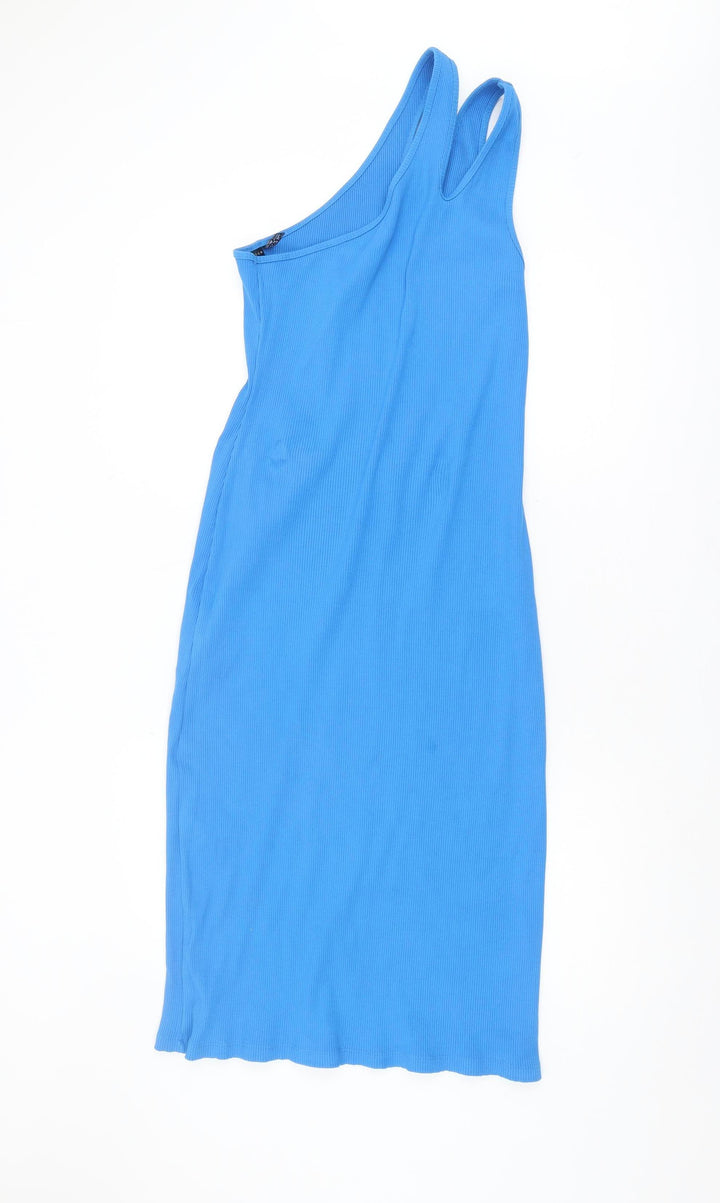 ASOS Women’s Blue Bodycon Dress - Size 16
