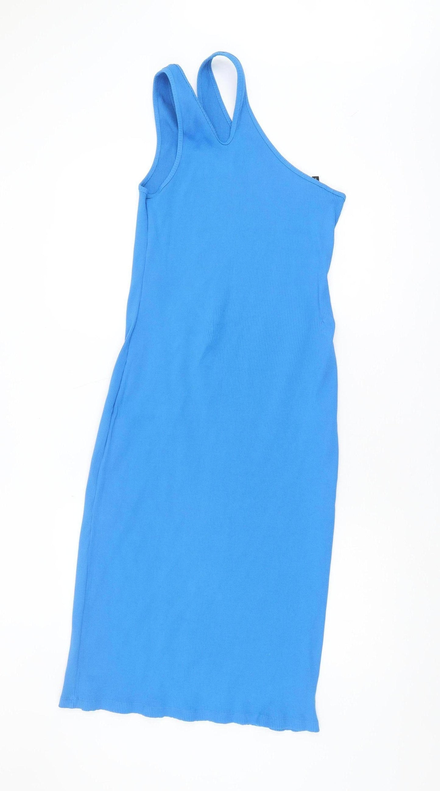 ASOS Women’s Blue Bodycon Dress - Size 16
