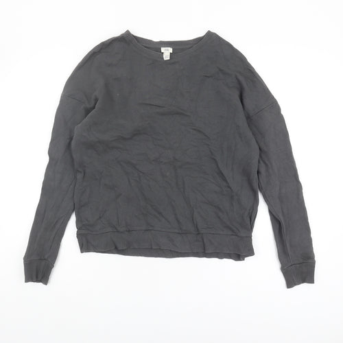 River Island Women's Black Small Pullover Sweatshirt