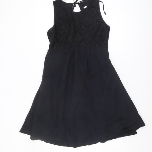 ASOS Maternity Black A-Line Dress Size 10 Women