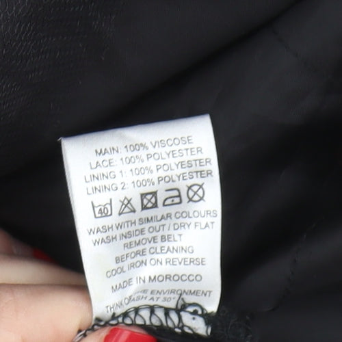 ASOS Maternity Black A-Line Dress Size 10 Women