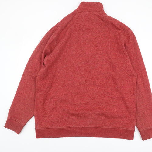 Lands' End Men's Red XL Pullover Sweatshirt