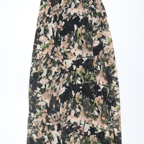 Next Women's Floral Maxi Dress Multicoloured Size 8
