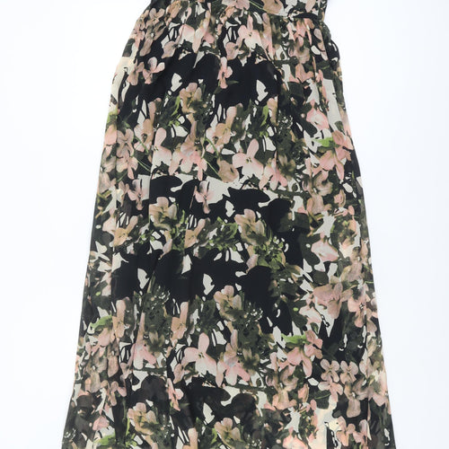 Next Women's Floral Maxi Dress Multicoloured Size 8