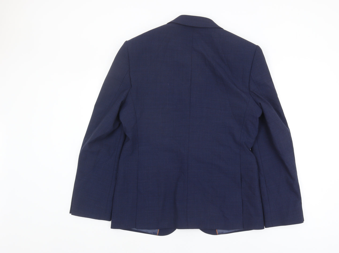Marks and Spencer Men's Blue Blazer, 40R Formal Jacket