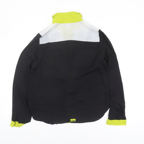 Dorothy Perkins Women's Black Colourblock Button-Up Shirt