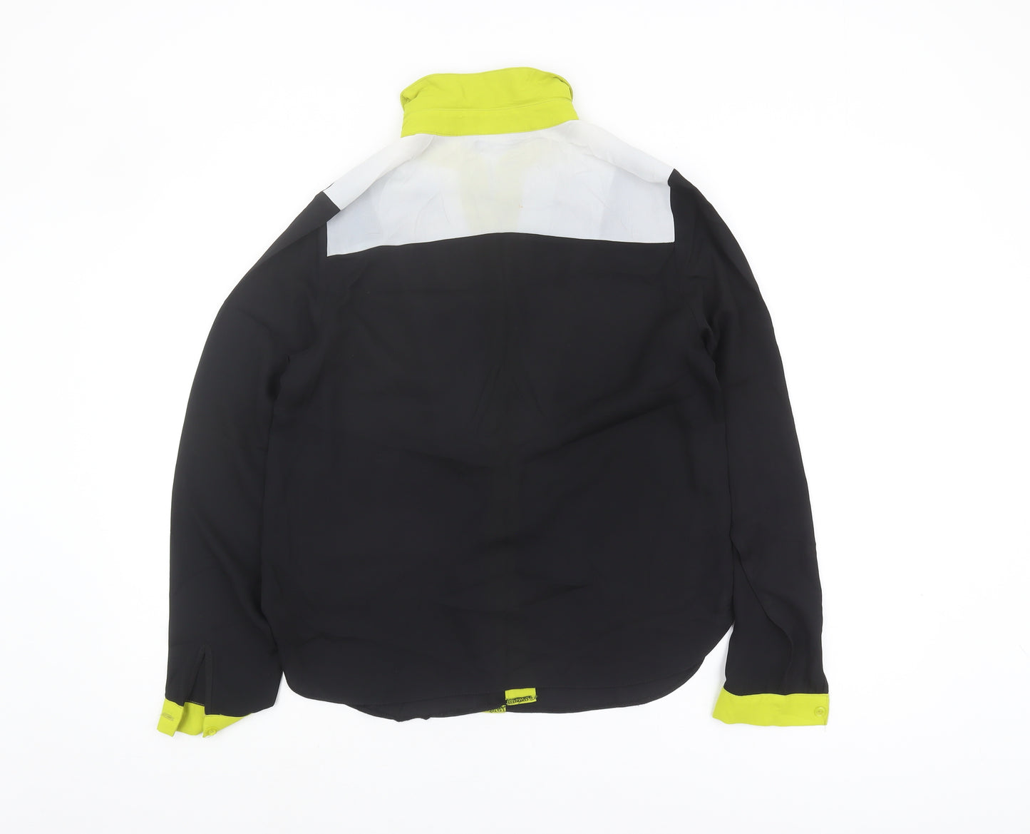 Dorothy Perkins Women's Black Colourblock Button-Up Shirt