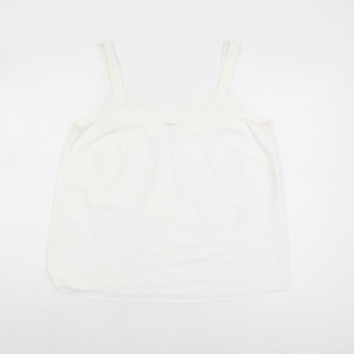 M&Co Women's Ivory Camisole Tank Top Size 12