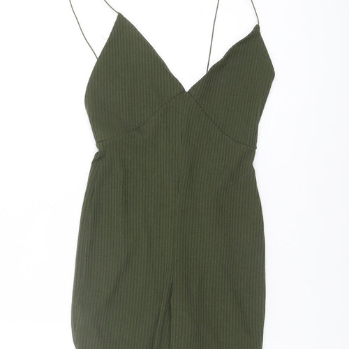 ASOS Design Women's Green Jumpsuit Sleeveless Size 8
