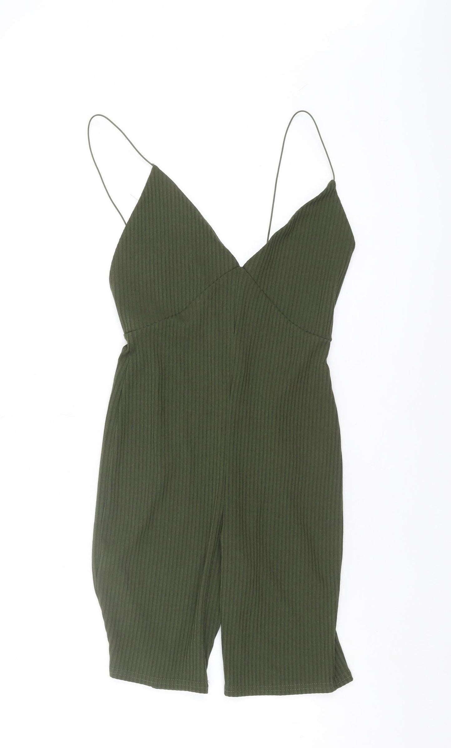 ASOS Design Women's Green Jumpsuit Sleeveless Size 8