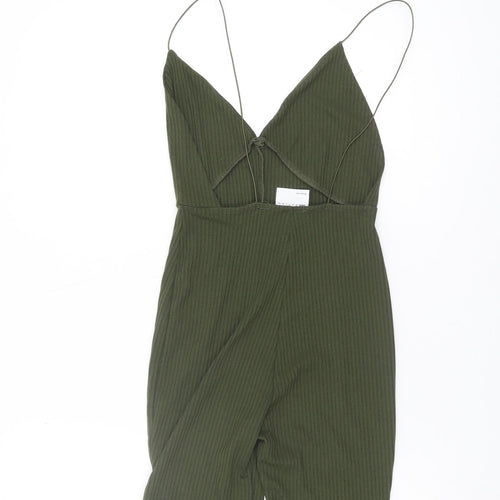 ASOS Design Women's Green Jumpsuit Sleeveless Size 8