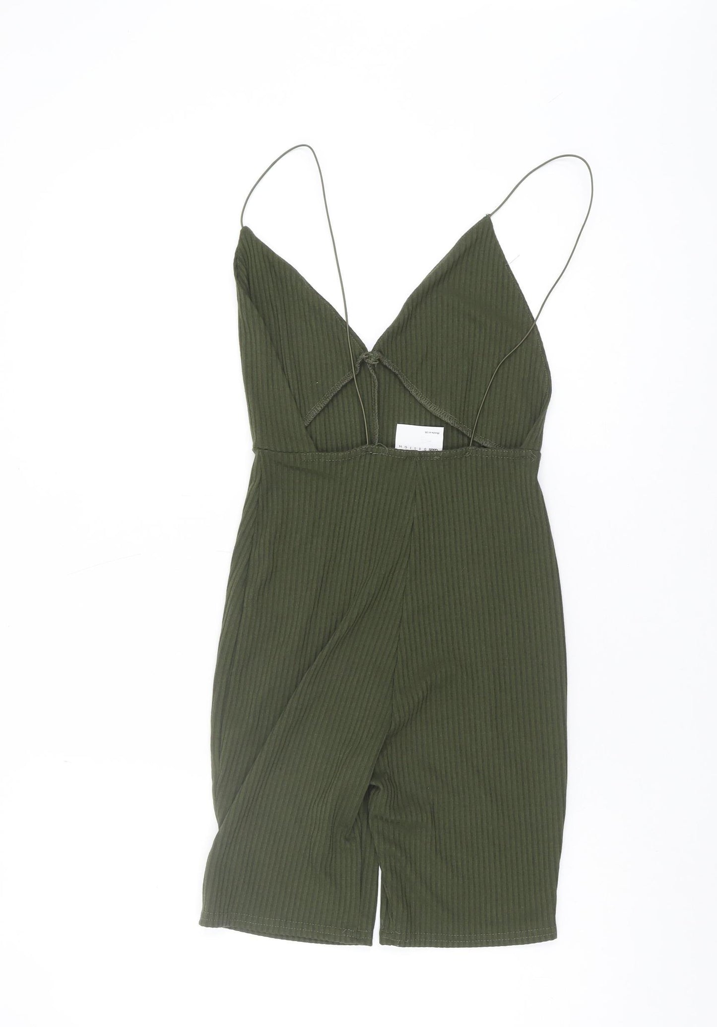 ASOS Design Women's Green Jumpsuit Sleeveless Size 8