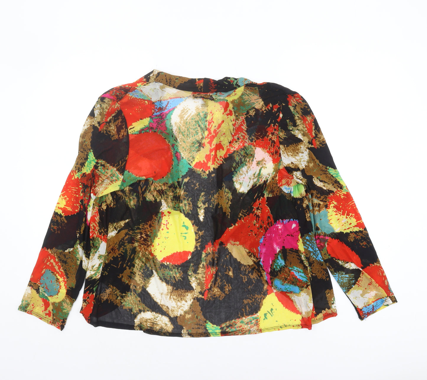 Saloos Women's Multicoloured Tunic Top, Size 18, Long Sleeve