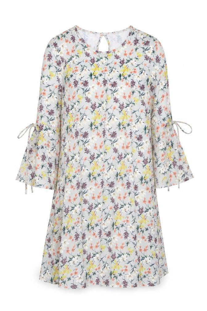 QED London Floral Women's Dress, Multicoloured, Size 12