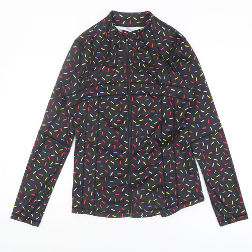 Lucy Locket Loves Women's Black Sprinkle Print Jacket