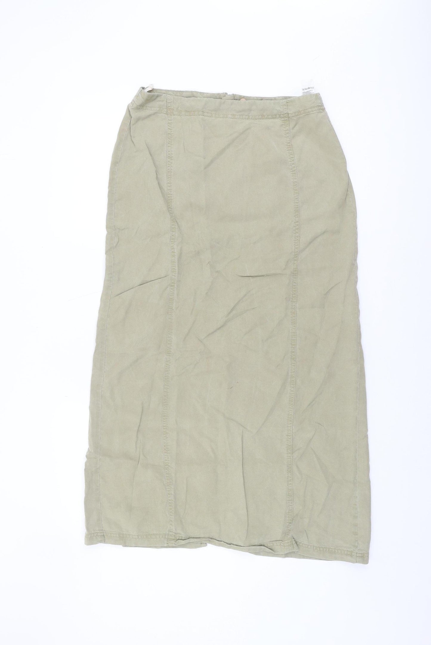 Marks & Spencer Women’s Green Midi Pencil Skirt Size 14