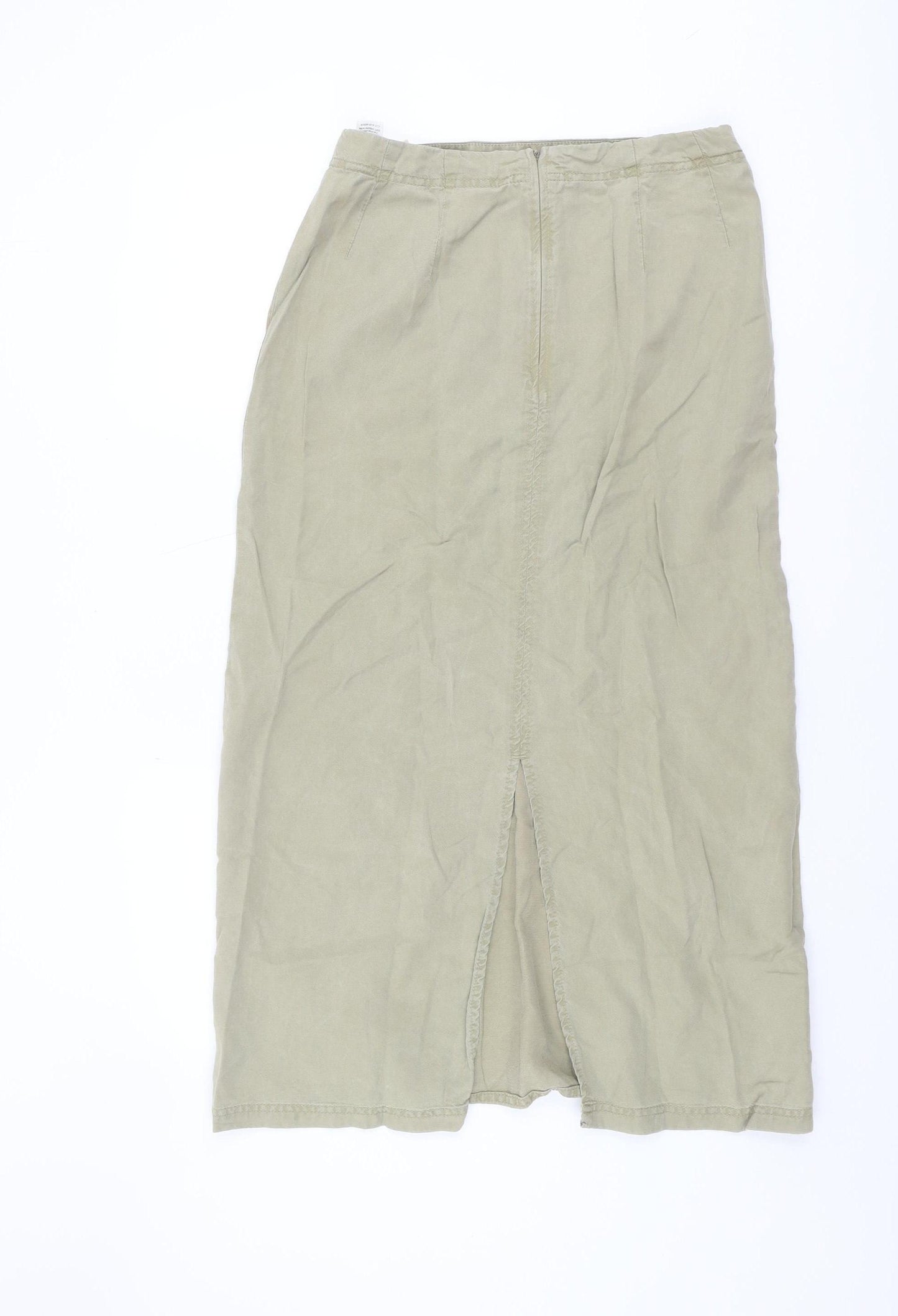 Marks & Spencer Women’s Green Midi Pencil Skirt Size 14