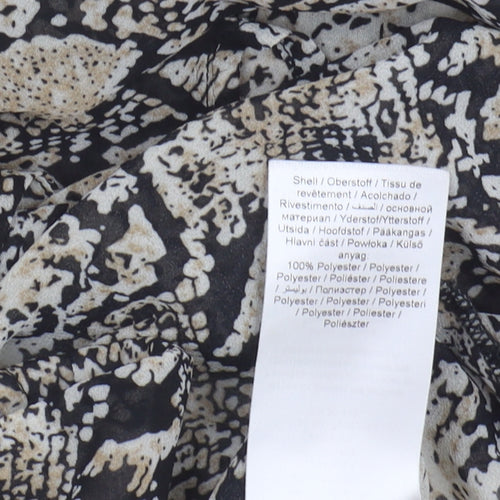 b.young Women's Multicoloured Animal Print Blouse Size 8