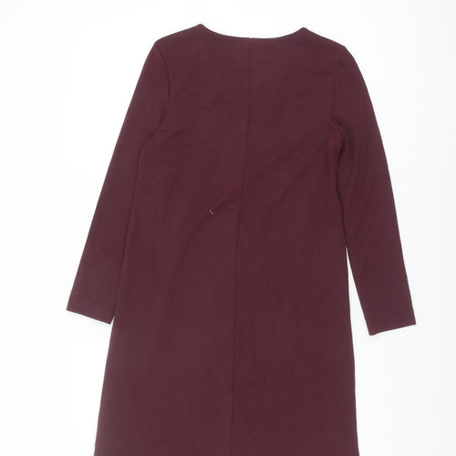H&M Women's Purple Dress, XS, Long Sleeve, Jersey