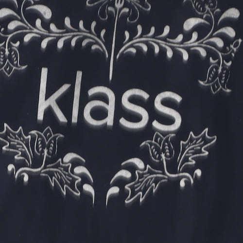 Klass Women's Navy Parka Jacket Size 12