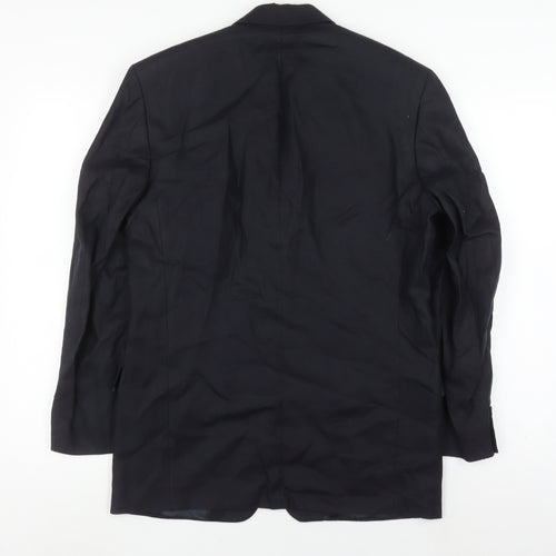 Marks and Spencer Men's Blue 36S Blazer - Formal Fit