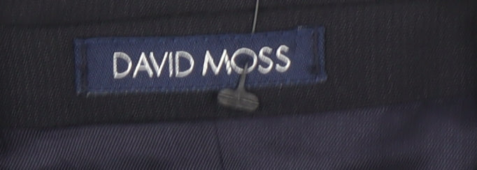 David Moss Men's Blue Blazer 40R Formal Jacket