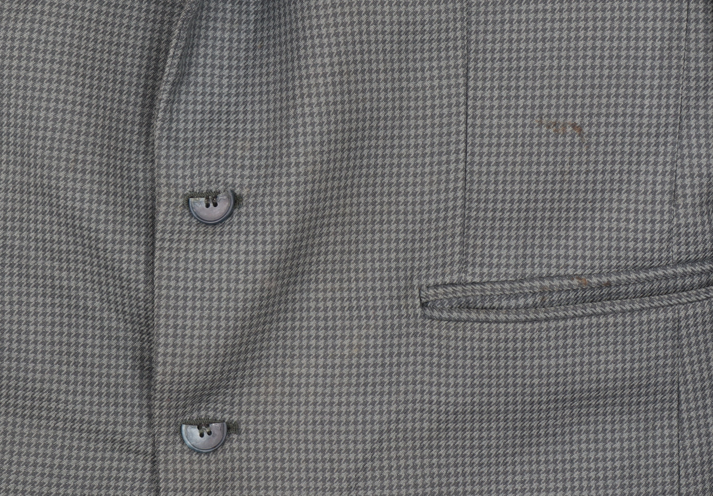 Greenwoods Men's Grey Check Blazer Size 40 Regular