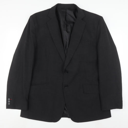 Jermyn Street Design Men's Black Blazer 44 Regular
