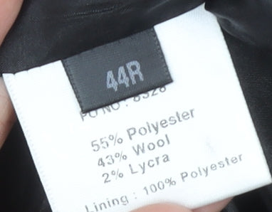 Jermyn Street Design Men's Black Blazer 44 Regular