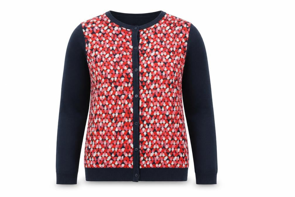 Front view of R édition Women's Multicoloured Cardigan M