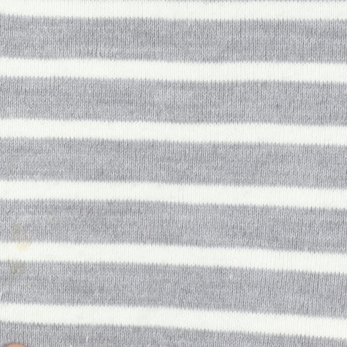 Topvalu Women's Grey Striped Cardigan M