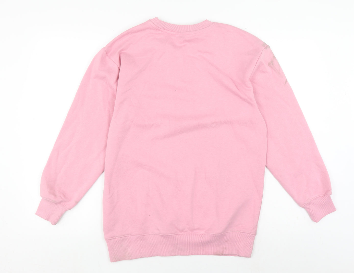 Marks and Spencer Women's Pink Pullover Sweatshirt XS