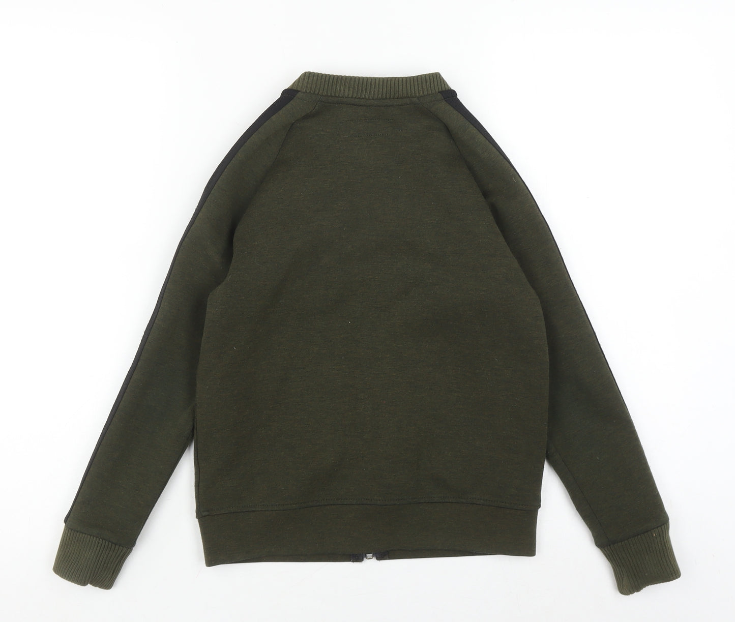 Next Boys Green Full Zip Sweatshirt, 9 Years - Casual Comfort