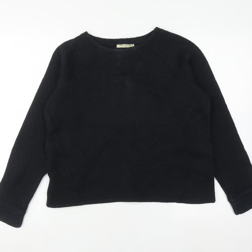 Innocence Women's Black Quilted Sweatshirt M