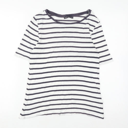 Marks and Spencer Women's Striped T-Shirt Size 12