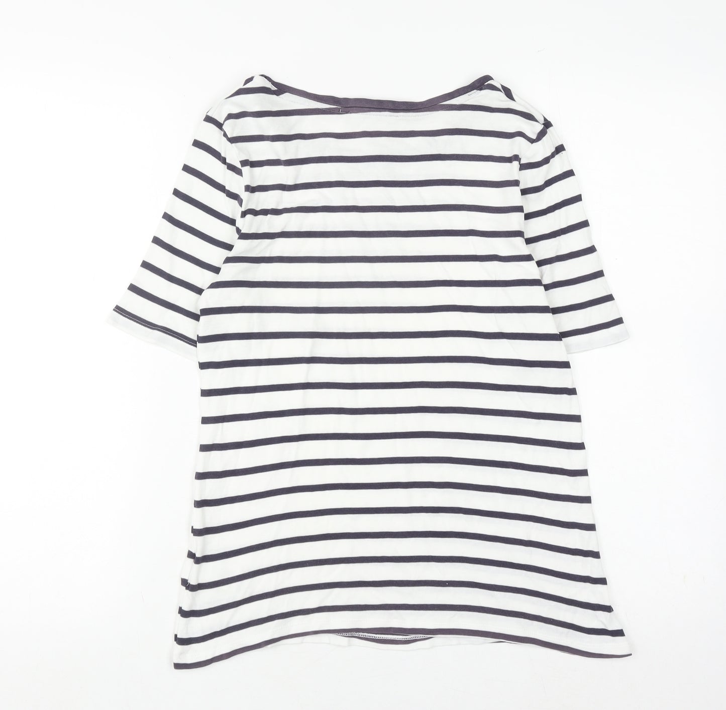 Marks and Spencer Women's Striped T-Shirt Size 12