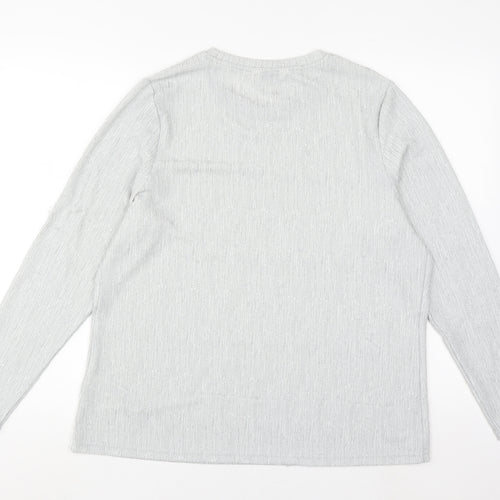 Marks and Spencer Women Grey Knit Top Size 16 Regular