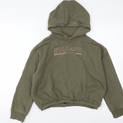 Garcia Girls Green Pullover Hoodie 11-12 Years