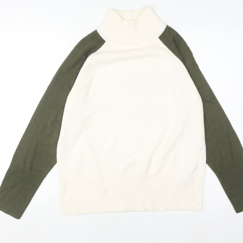 Marks and Spencer Women's Ivory Roll Neck Jumper