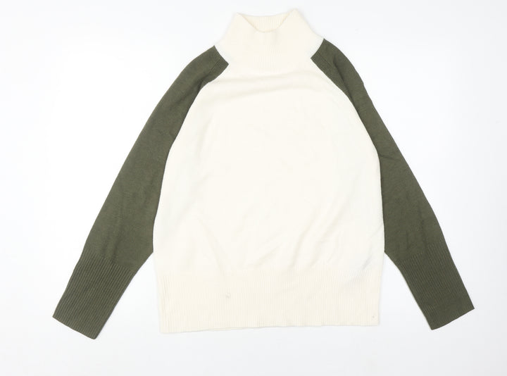 Marks and Spencer Women's Ivory Roll Neck Jumper