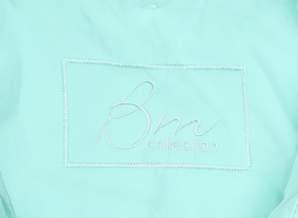 Bm Collection Women's Green Hooded Jacket M