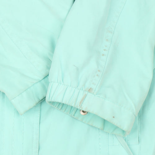 Bm Collection Women's Green Hooded Jacket M
