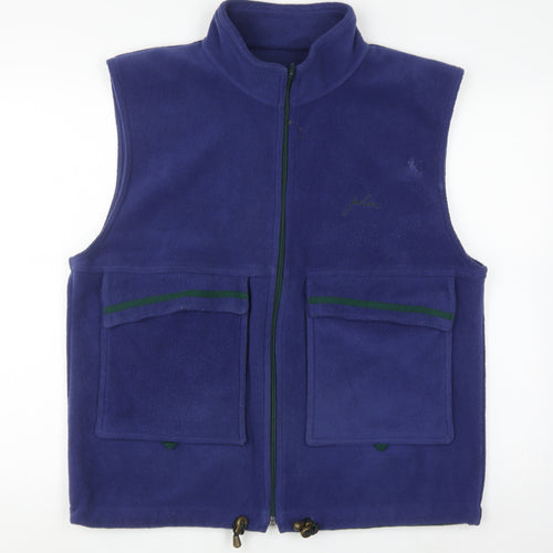 Javelin Unisex Blue Fleece Waistcoat M Casual