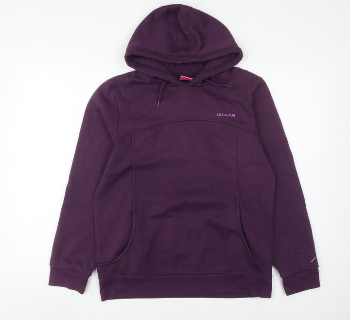 LA Gear Women's Purple Pullover Hoodie, Size 12