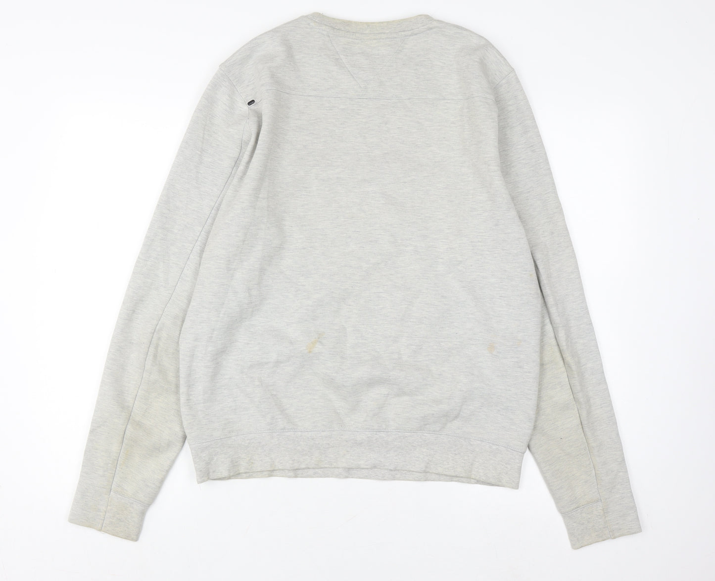 Tommy Hilfiger Men’s Grey Logo Sweatshirt M
